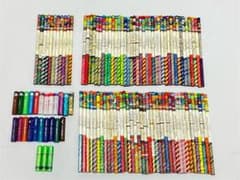 レア】ドラゴンクエスト バトルえんぴつ90本 キャップ25個 まとめ売り