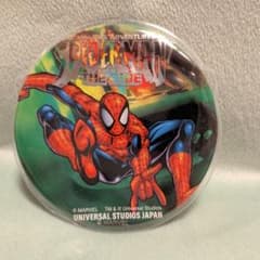 貴重‼️USJ スパイダーマン 未使用品 缶バッジ - メルカリ