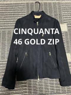 CINQUANTA /スエードライダース/ゴールドジップ46 - メルカリ
