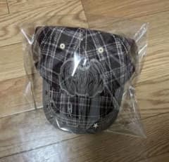 EC Melodi / Brown Plaid Star Studded Hat - メルカリ