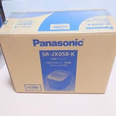 パナソニック 炊飯器 3合 可変圧力IH おどり炊き SR-JX058-K - メルカリ
