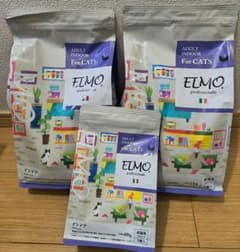 ELMO 室内猫用ドライフード 400g×1 袋 2kg×2袋 - メルカリ