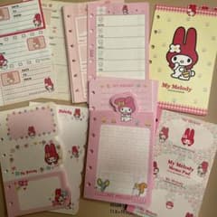 マイメロディ サンリオ 平成レトロ システム手帳リフィル メモ - メルカリ