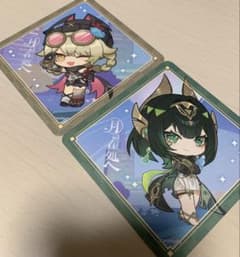 原神 月の在処へ マザー牧場 特典 コースター ネフェル ヤフォダ