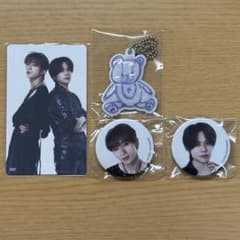 INI 許豊凡 藤牧京介 トレカ ミニ缶バッジ 絵文字キーホルダー - メルカリ