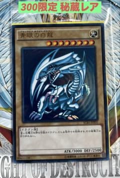 超希少 遊戯王 青眼の白龍 SCB1-JPP01 世界に300枚限定 秘蔵レア