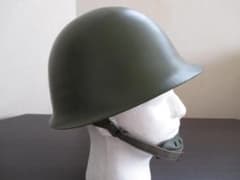 未使用 中国軍 人民解放軍 後期型 金属製 軍用ヘルメット GK80 PLA