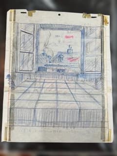 アニメ映画『母をたずねて三千里』 レイアウト 背景 原画 - メルカリ