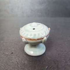 七官青磁 小香炉 アンティーク骨董品 - メルカリ