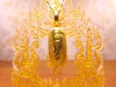 ❇金色の鉱石⭐️レクライ♋ネックレス♌神の宝石♉タイのお守り