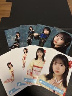 日向坂46 生写真 2026年 振袖 黒ドレス衣装 8種コンプ 正源司陽子 ⑦