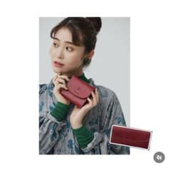 ゆべしさん dakota 2つ折り財布トゥリパーノ 赤 - メルカリ