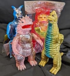 マグラ＆レッドキング＆チャンドラー＆ピグモン（ブルマァク復刻