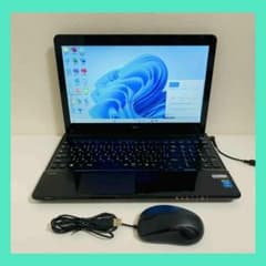 Y84 NECノートパソコンSSD高速 Windows11オフィス2024付き - メルカリ