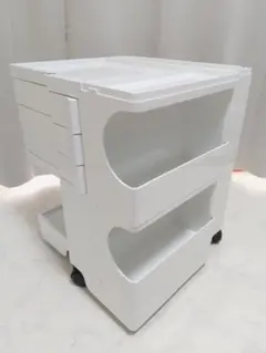 取付無料！B-LINE ボビーワゴン 4段5トレイ ホワイトラック✨ 2025年最新】