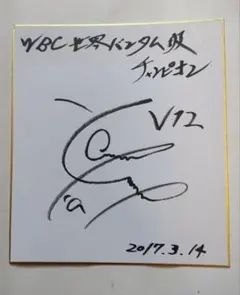 2026年最新】山中慎介 サインの人気アイテム - メルカリ