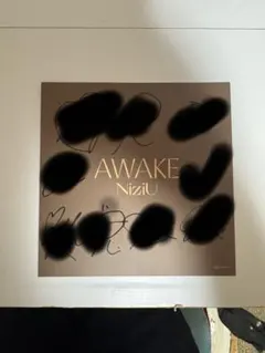 NiziU オフイベ シリアル AWAKE 直筆サイン 全員サイン サイン会