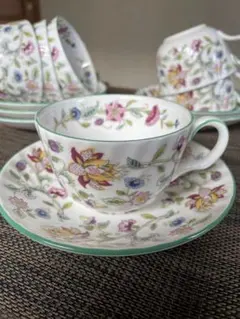 ミントン カップ＆ソーサー 4客セット Minton ミントン ヘレナカップ