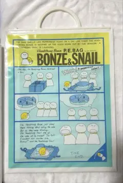 BONZE&SNAIL ヘッドストロングボンズ コットンバッグ 1981年製 ヘッド