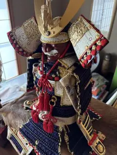 2025年最新】兜 鎧の人気アイテム - メルカリ 明治 谷本要助作 武者 赤