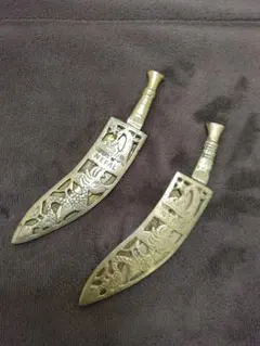 北欧伝統工芸 トナカイ鹿角 ペーパーナイフ V 9292 2025年最新