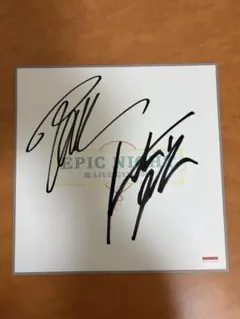 2026年最新】B'zサイン色紙の人気アイテム - メルカリ