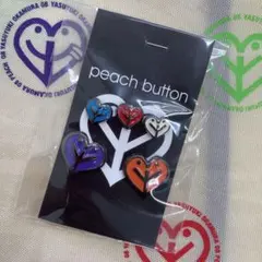 岡村靖幸 ピーチマーク ペンダント 90年代 ベロ付き 初期ロゴ 希少 レア