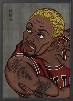 APPLEBUM “2 Of Amerikaz Most Wanted” 浮世絵 A1 Poster KF2511003