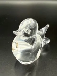 リヴィオ・セグーゾ作ムラーノガラス「ブラックスワン」イタリア1980年代