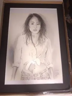 本物】八島義郎 先生『憩いのひととき』石版画 122/150