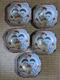 九谷焼名工陶ハ松鶴乃図御小槌金運財運開運商売繁盛置物BJ177