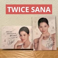 TWICE サナポラロイドサインチェキONCE JAPAN 直筆公式