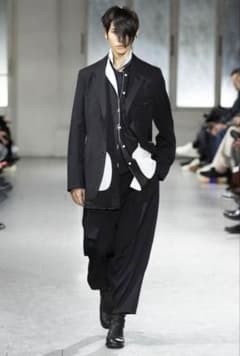 look 30 yohji yamamoto 23aw レザーグローブ試着のみ