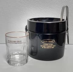 サントリーオールド特級1982年上越新幹線記念クリスタルアイスペール