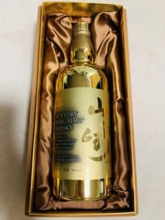 サントリー山崎60周年ゴールドボトル新古品未開封化粧箱あり