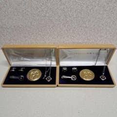 希少ネクタイピン多数国体鉄道駅伝カフスセットケース付きおまとめセット