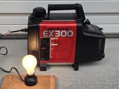 ホンダ 発電機 EX300 （外部タンク付き） 中古整備品