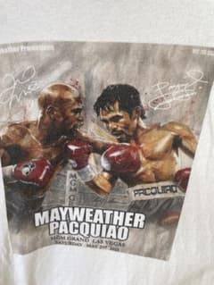 ボクシング界の神様マニーパッキャオ直筆サイン入り