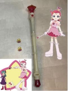 当時品】ティンクルバトン アニメ コメットさん タカラ 変身アイテム