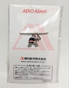 朝日航洋 ヘリコプター トミカ コースター ピンバッチ ボールペン