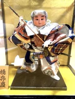 交渉可❗️子供の日！五月人形 お祝ケース飾子供大将 弁慶五條橋お子様