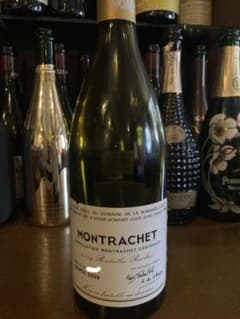 DRC モンラッシェ 1981年 空き瓶 バックヴィンテージ