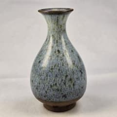 旧蔵中国古美術名窯 宋時代月白釉玉壺 春瓶貫入 景仁宫文房具時代物