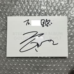ATEEZ ホンジュン スマホケース kpopstore 当選 直筆 サイン