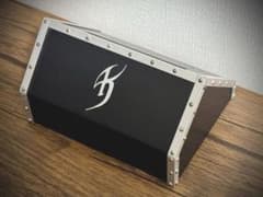 美品】氷室京介 スマホスタンド 無電源スピーカーkhロゴコロガシ