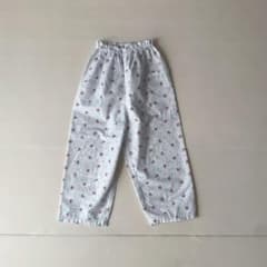 caramel ジオプリント柄トラウザーパンツ