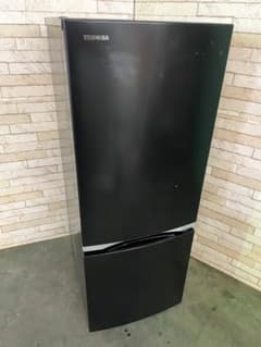 大阪送料無料☆3か月保障付き☆冷蔵庫☆2020年☆東芝☆2ドア☆GR-R15BS