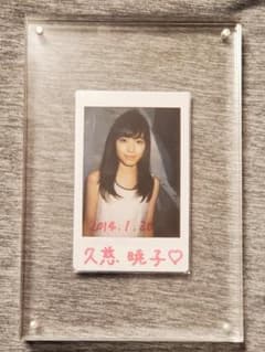 希少1点もの】佐藤渚直筆サイン入りポラ制服姿