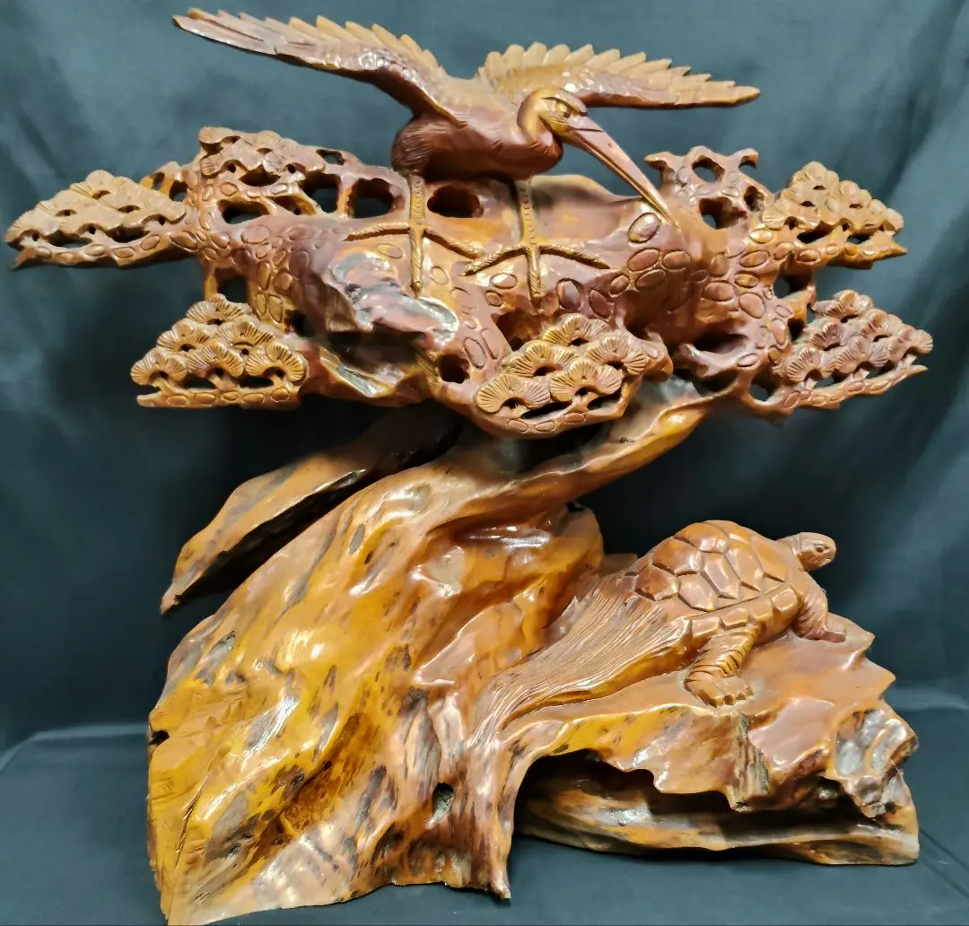 2026年最新】木彫 鶴の人気アイテム - メルカリ