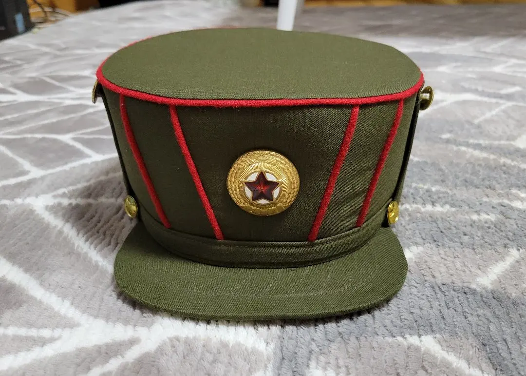 60年代 朝鮮人民軍 戦士用戦闘帽 レプリカ 北朝鮮 帽子 オーダーメイド